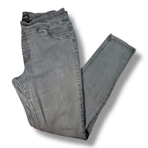 REITMANS women’s gray pull-up jeggings size 15